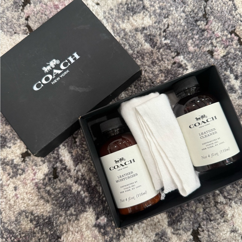 Coach Leather Care Set BRAND NEW!